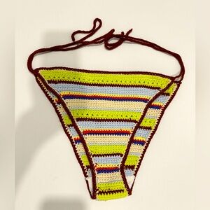 NWT Ganni Crochet Bottom